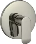 Mezclador para ducha monomando sin desviador niquel cepillado Ancona Prime