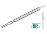 Cincel punta hexagonal 17 x 280 mm para demoledor Total TAC153171