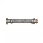Extensión flexible para desagüe 28 cm plástica gris Coflex TF-050