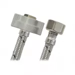 Tubo de abasto de acero para lavatorio 3/8" COMP x 1/2" FIP 40 cm Coflex AL-B40