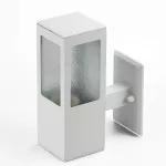 Lampara para exterior de pared E27 60W 100-240V IP43 (210 x 75 mm) blanco Garten Blumenau 14101100-11