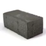 Adoquin rectangular 8 x 10 x 20 cm (negro grafito)