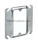 Aro de repello con relieve 1 Gang 4" x 4" UL