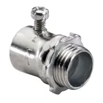 Conector EMT tornillo acero 38 mm (1-1/2")