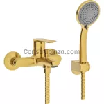 Ducha monomando cuerpo externo con lavapie oro Coty Franz Viegener Z310/D9-ORR