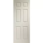 Puerta colonial 6 paneles 70 x 210 cm
