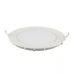 Lampara empotrada redonda LED 12W 100-240V 3000K (168 mm) blanco Slim Blumenau 80323004