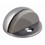Tope de piso para puerta media luna 44 x 22 mm satinado Prime