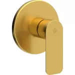Mezclador para ducha monomando sin desviador oro Coty Franz Viegener Z108/D9-ORR