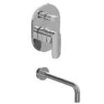 Mezclador para ducha monomando con lavapie cromo Fresia Franz Viegener 0106/B9.0-CR