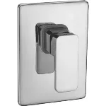 Mezclador para ducha monomando sin desviador cromo Sabina Franz Viegener 0108/C4.0-CR