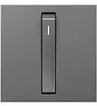 Interruptor 15A 120V tipo whisper magnesio Adorne Legrand ASWR1532M4