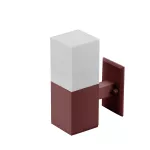 Lampara para exterior de pared E27 60W 100-240V IP43 (210 x 75 mm) marron gold Garten Blumenau 14606410-12