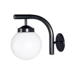 Lampara para exterior farol de pared E27 100W 100-240V IP54 (320 x 265 mm) negro Globo Blumenau 182599-01