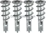 Anclaje expander metalico para gypsum #8 (4 por paquete)