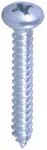 Tornillo metal cilindrico 10 x 2-1/2 (10 por paquete)