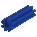 Espander plastico radial 8 x 38 mm azul (15 por paquete)
