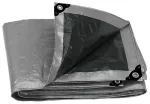 Lona gris reforzada 3 x 6 metros Truper LT-36 / 10772 