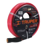 Manguera 4 capas para uso rudo 1/2" 15 metros Truper MAN-15X1/2X / 19791 