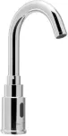 Griferia para lavatorio con sensor a bateria alto 187 mm cuello de ganso cromo Sloan SF2250-4 / 3362144