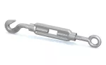 Tensor para cable de acero gancho-argolla 1/4" carga maxima 50 Kg Fiero TEN-1/4A / 44054 