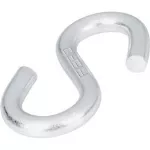 Gancho abierto en S 5/16" carga maxima 75 Kg Fiero GANS-5/16 / 44093 