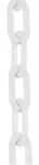 Cadena de plastico blanca 5 mm Fiero CAPL-5B / 44171 