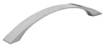 Tiradera estilo moderno 160 mm niquel satinado Hermex JAL-0712 / 43378 