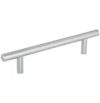 Tiradera estilo cilindro 128 mm niquel satinado Hermex JAL-0312 / 43827 