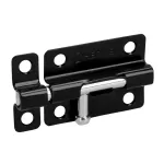 Picaporte barril de acero 3" negro Hermex PAS-36 / 43694 