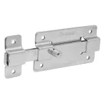 Picaporte barra plana de acero 4" cromo Hermex PAC-37 / 43720 