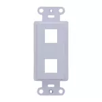 Soporte de 2 puertos blanco ON-Q Legrand WP3412WH