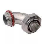 Conector Biex metalico curvo con forro Liquid Tight 31 mm (1-1/4")