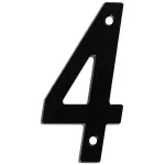 Numero para puerta #4 negro National Hardware N238-667
