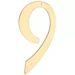 Numero para puerta #9 dorado National Hardware N211-672