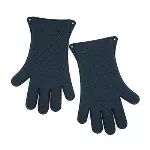 Par de guantes aislantes para barbacoa gris oscuro Grill Zone 00416TVN