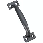 Tiradera de manija 6-1/2" negra National Hardware N116-699