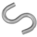 Gancho abierto en S 2-1/2" galvanizado National Hardware N121-715