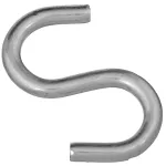 Gancho abierto en S 3" galvanizado National Hardware N121-756