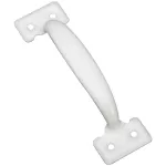 Tiradera de manija 6-3/4" blanca National Hardware N162-594