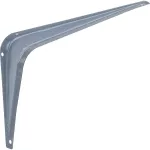 Escuadra para repisa 6" x 8" gris National Hardware N171-066