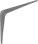 Escuadra para repisa 4" x 6" gris National Hardware N172-601