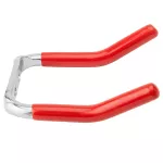 Gancho doble 2-3/4" recubierto de vinil rojo National Hardware N188-009 (sust. N271-017)