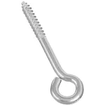 Tornillo ojo cerrado para madera 1/4" x 3-3/4" National Hardware N220-665