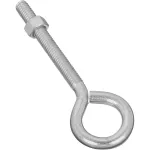 Anclaje perno de anillo con tuerca 3/8" x 5" galvanizado National Hardware N221-275