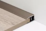Perfil de aluminio para terminacion 10 mm x 5 x 270 cm Edel Kaindl 11894845