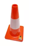 Cono de precaucion de PVC 45 cm