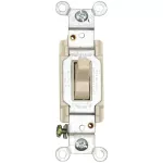 Interruptor tipo palanca 2 polos 20A 220V marfil Eagle 1245-V