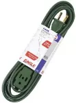 Extension electrica 2 tomas 2.7 metros verde 13A SPT2X16 Eagle 4405-9G