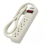 Regleta 4 tomas con protector voltaje 15A 110V Eagle 1134